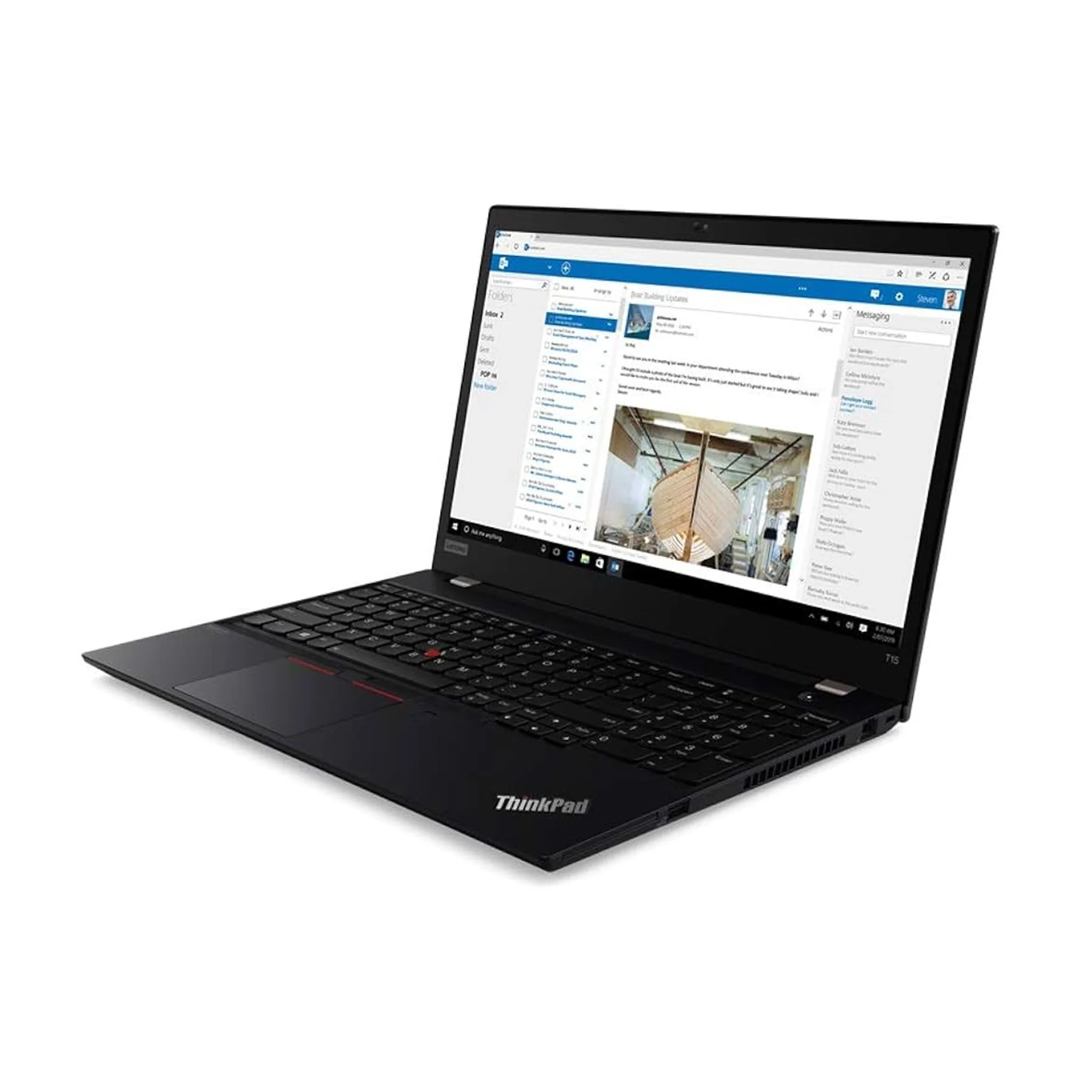 Lenovo ThinkPad T15 Gen 1 Core i5-10th Gen 8GB 256GB SSD 15.6 Inch – Refurbished Laptop - AE Laptop image 3