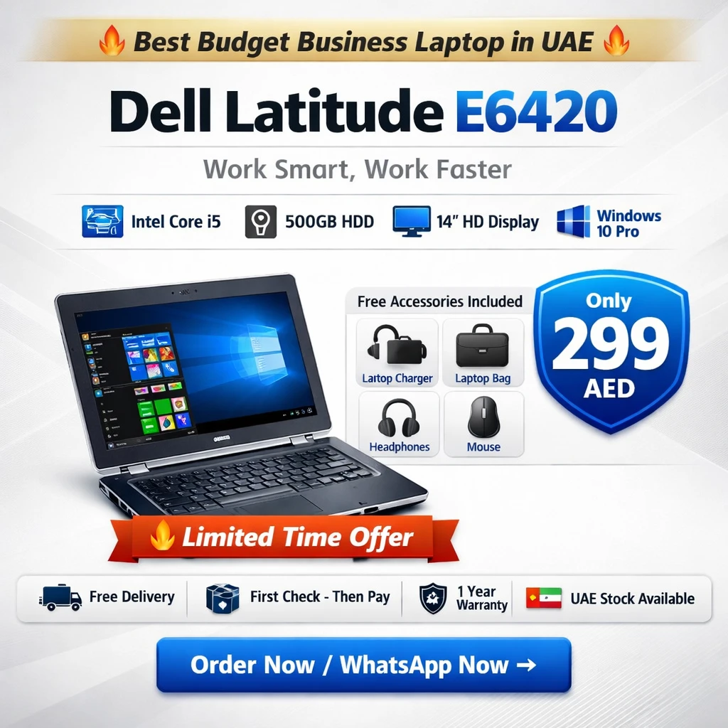 Dell Latitude E6420 | i5 2.6GHz, 8GB RAM, 256GB SSD