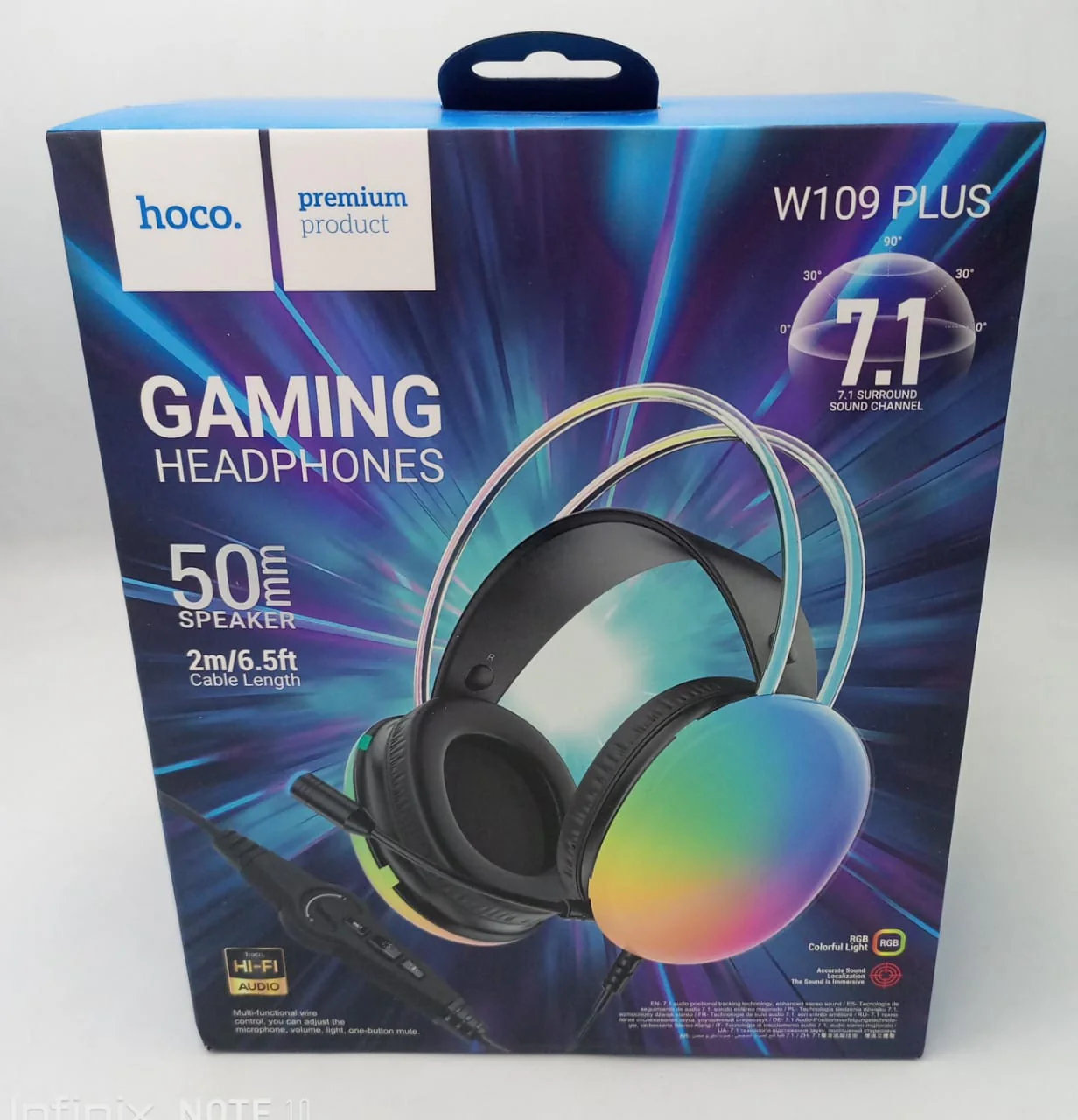 Hoco - Gaming Headphone (W109) - AE Laptop image 5