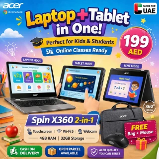 Acer Chromebook Spin 511 — Rugged 2-in-1 for Students