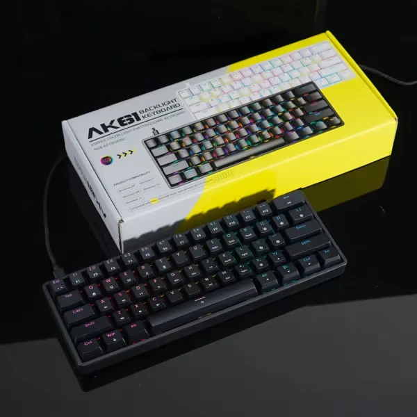 RGB Mechanical Gaming Keyboard - AE Laptop image 3