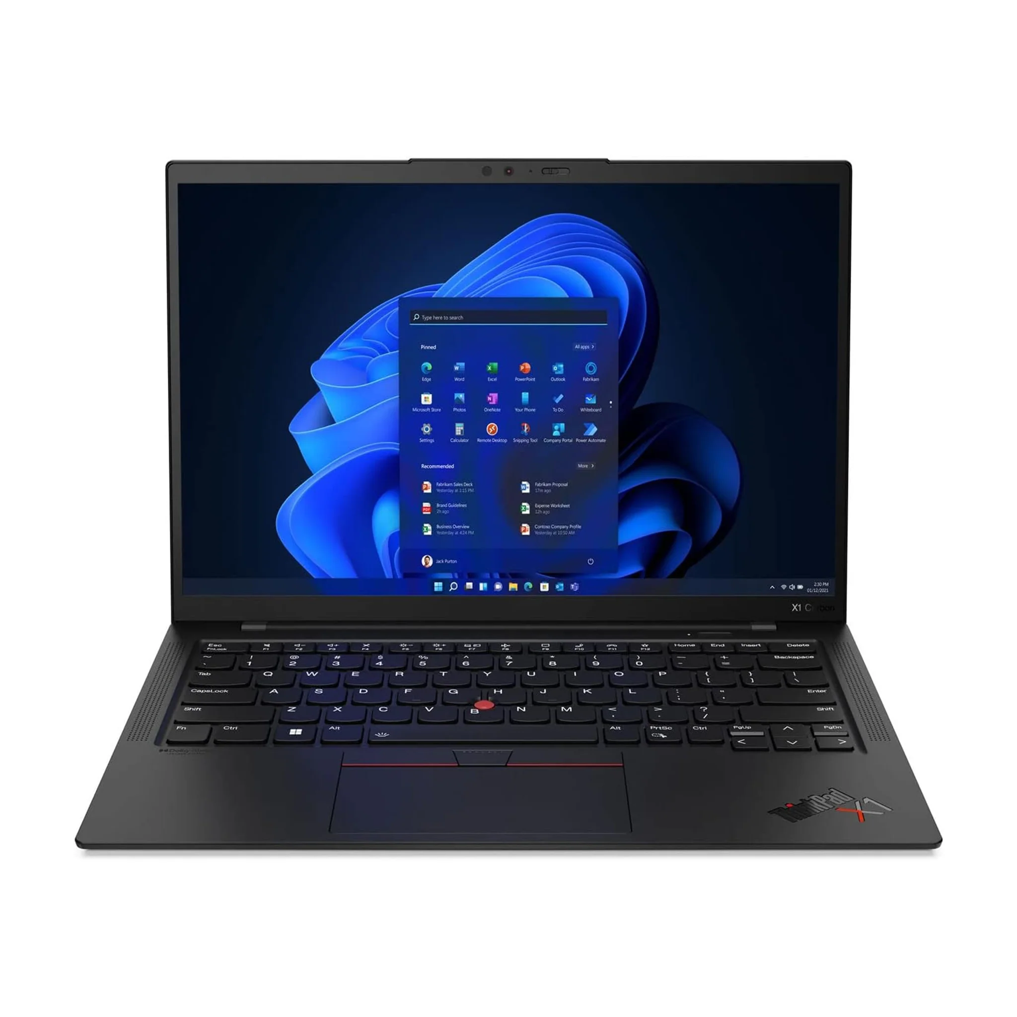 Lenovo ThinkPad X1 Carbon Core i5-6th Gen 8GB RAM 256GB SSD 14 Inch – Refurbished Laptop - AE Laptop image 1