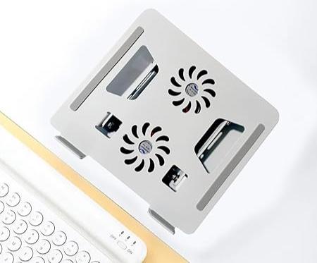 Laptop Stand with Dual Fan - AE Laptop image 1
