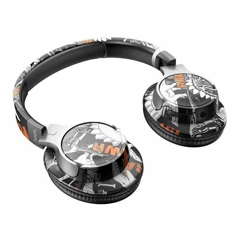 Hoco - Bluetooth Over-Ear Headphones (ESD18) - AE Laptop image 4
