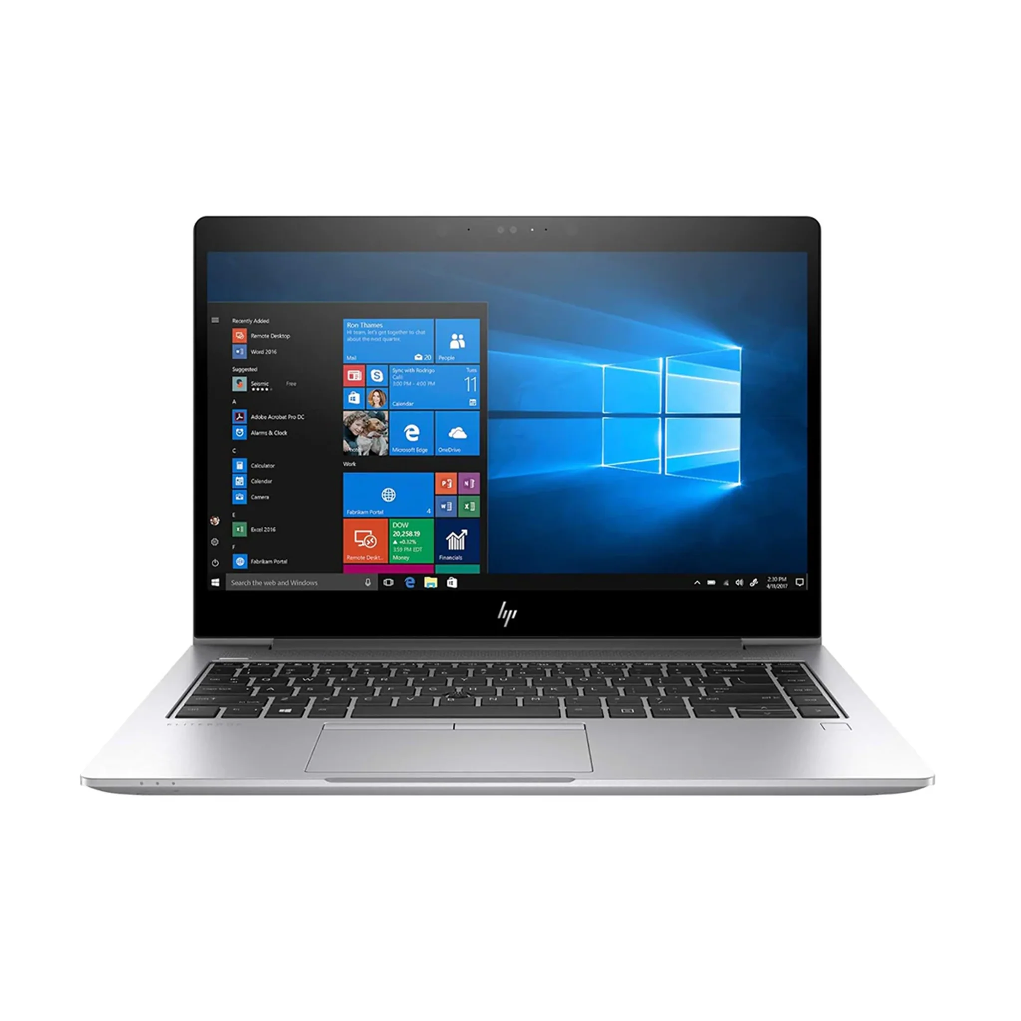 HP EliteBook 840 G5 Core i5-8th Gen 8GB 256GB SSD 14 Inch Touch – Refurbished Laptop - AE Laptop image 1