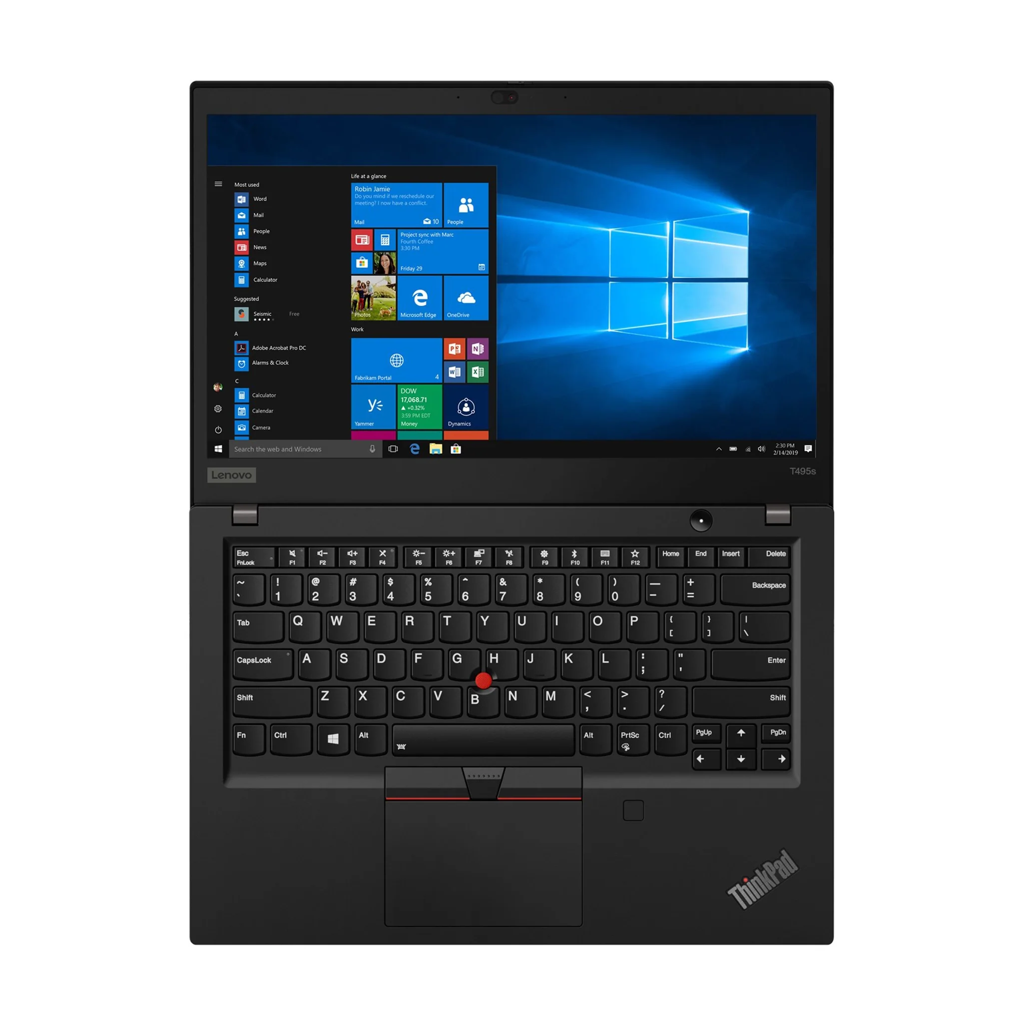 Lenovo ThinkPad T495 Ryzen 7 Pro 8GB 256GB SSD 14 Inch – Refurbished Laptop - AE Laptop image 5