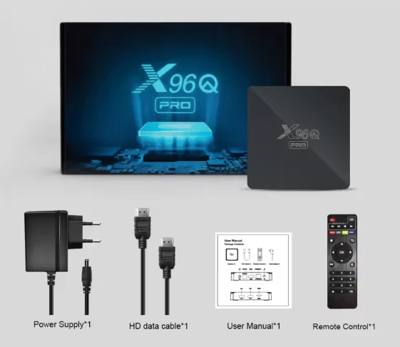 X96Q Pro Android TV Box © - AE Laptop image 4