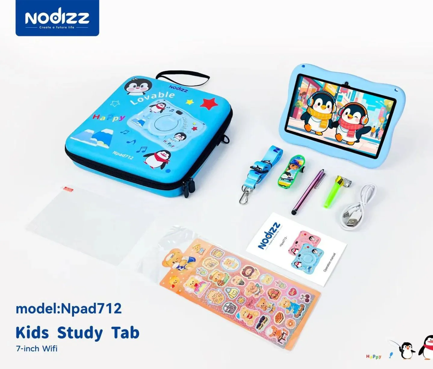 Nodizz - Npad712 Kids Tablet © - AE Laptop image 1