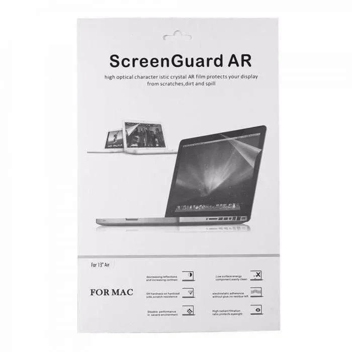 Apple Clear Screen Protector Compatible | HD Protective Screen Film - AE Laptop image 3