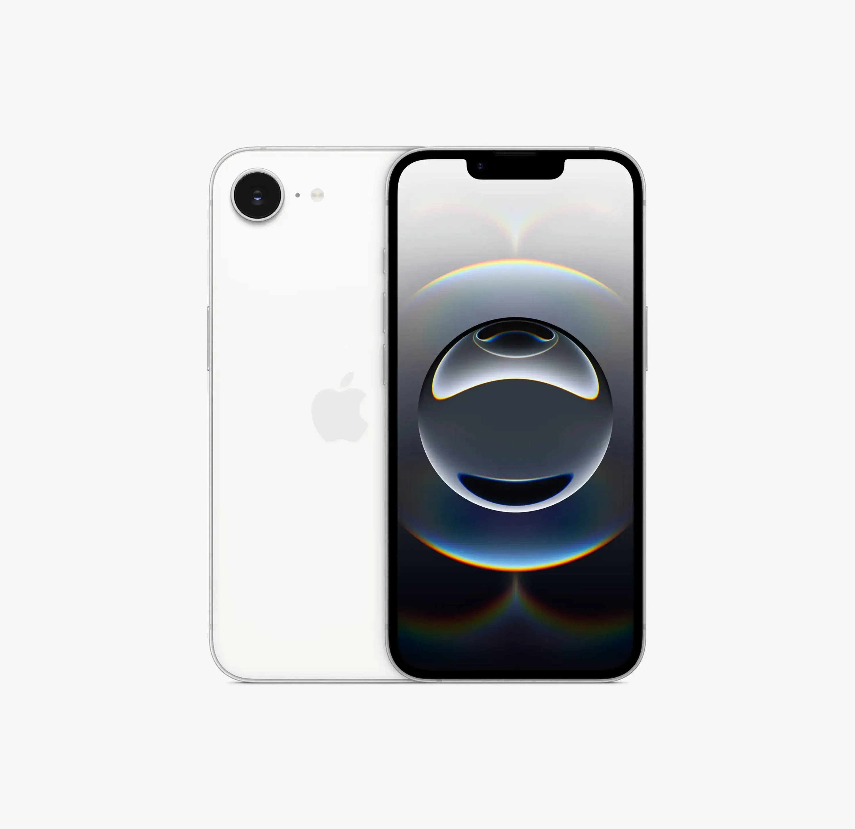 Apple iPhone 16e Latest Model, Sleek Design, 5G, A18 Bionic Chip, Super Retina XDR Display, - White-128GB² - AE Laptop