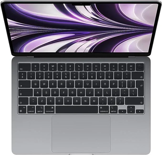 Apple MacBook Air laptop with M2 chip:Liquid Retina display, 1080p FaceTime HD camera. English - 16GB/256GB - AE Laptop