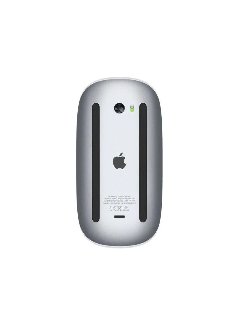 Apple Magic Mouse 2 (Like New) – Wireless Multi-Touch Mouse for Mac, White, Back – Fully Refurbished - BLACK - AE Laptop