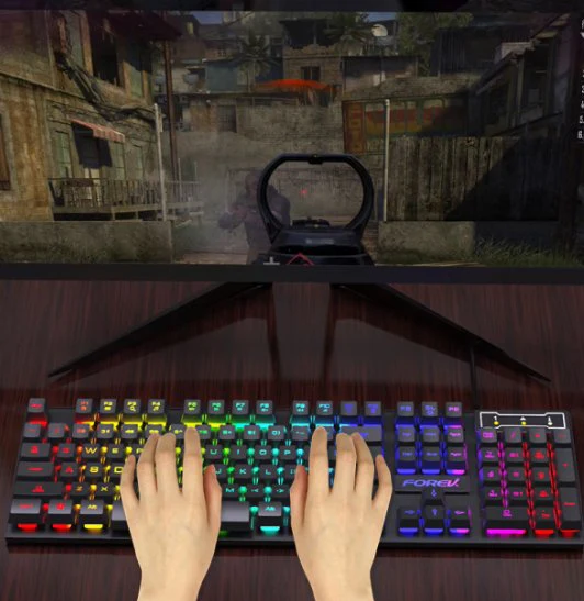Gaming Keyboard & Wired Mouse - AE Laptop image 4