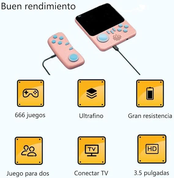 G7 Mini Retro Portable Handheld Game Console - AE Laptop image 3