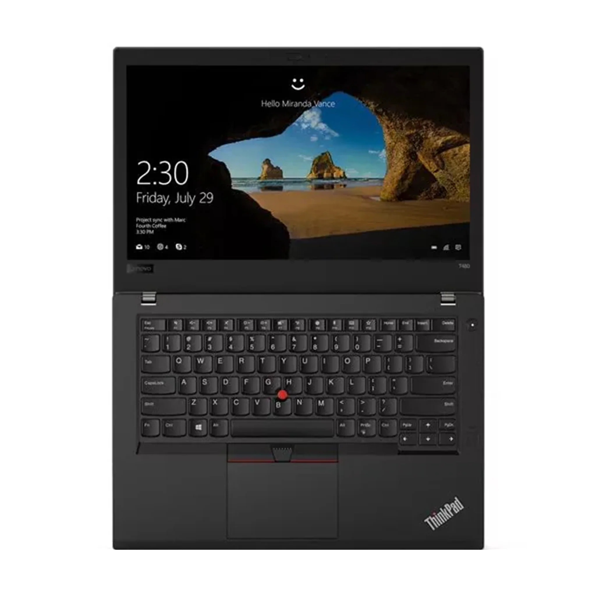 Lenovo ThinkPad T480s Core i7-8th Gen 16GB 512GB SSD 14 Inch – Refurbished Laptop - AE Laptop image 5