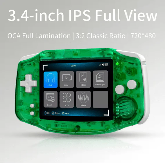 HEPU - Portable Retro Handheld Game Console © - AE Laptop image 1