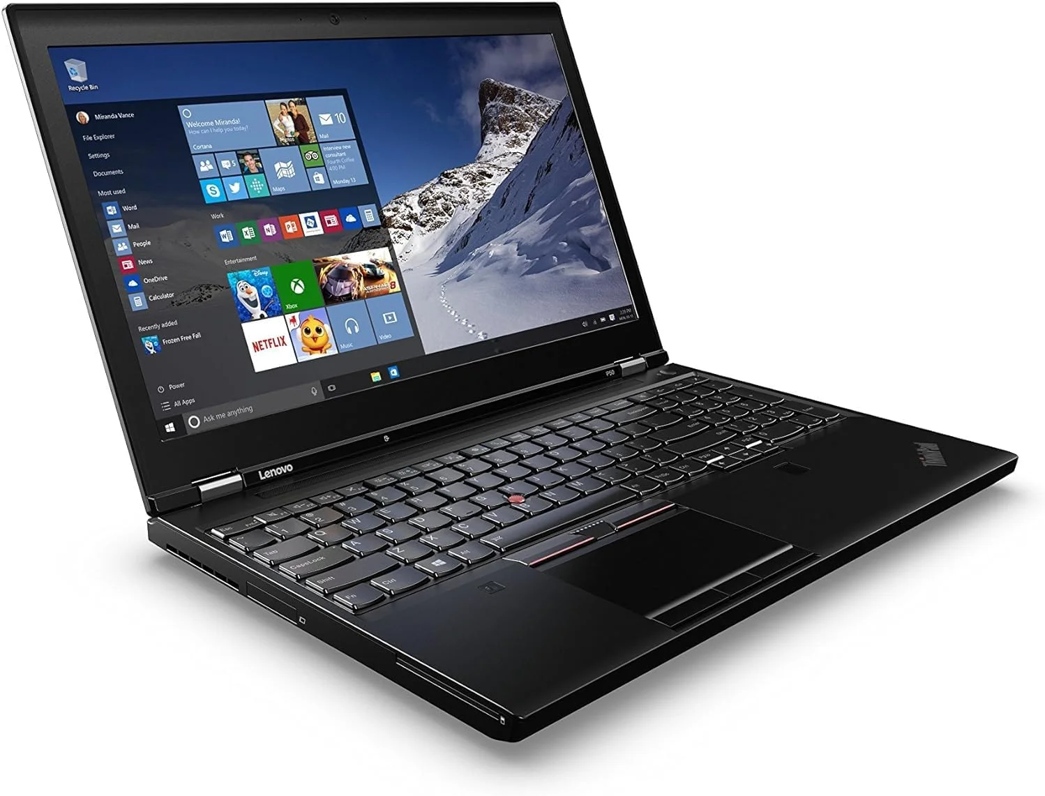 Powerful Lenovo ThinkPad P50 with i7, 16GB RAM, 512GB SSD