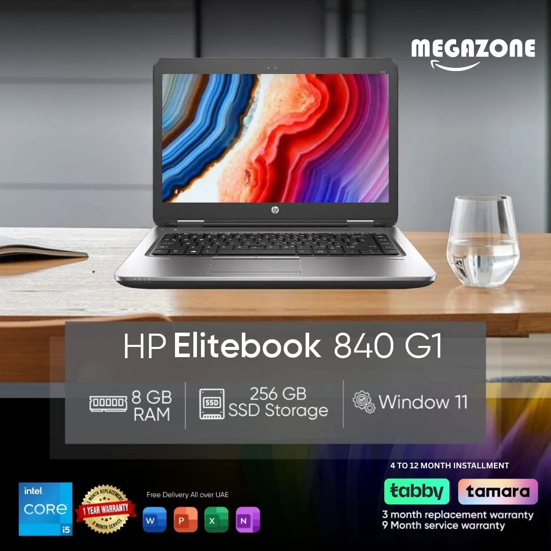 HP EliteBook 840 G1 Price in UAE | Core i5 4th Gen