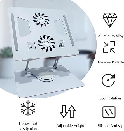 Laptop Stand with Dual Fan - AE Laptop image 5