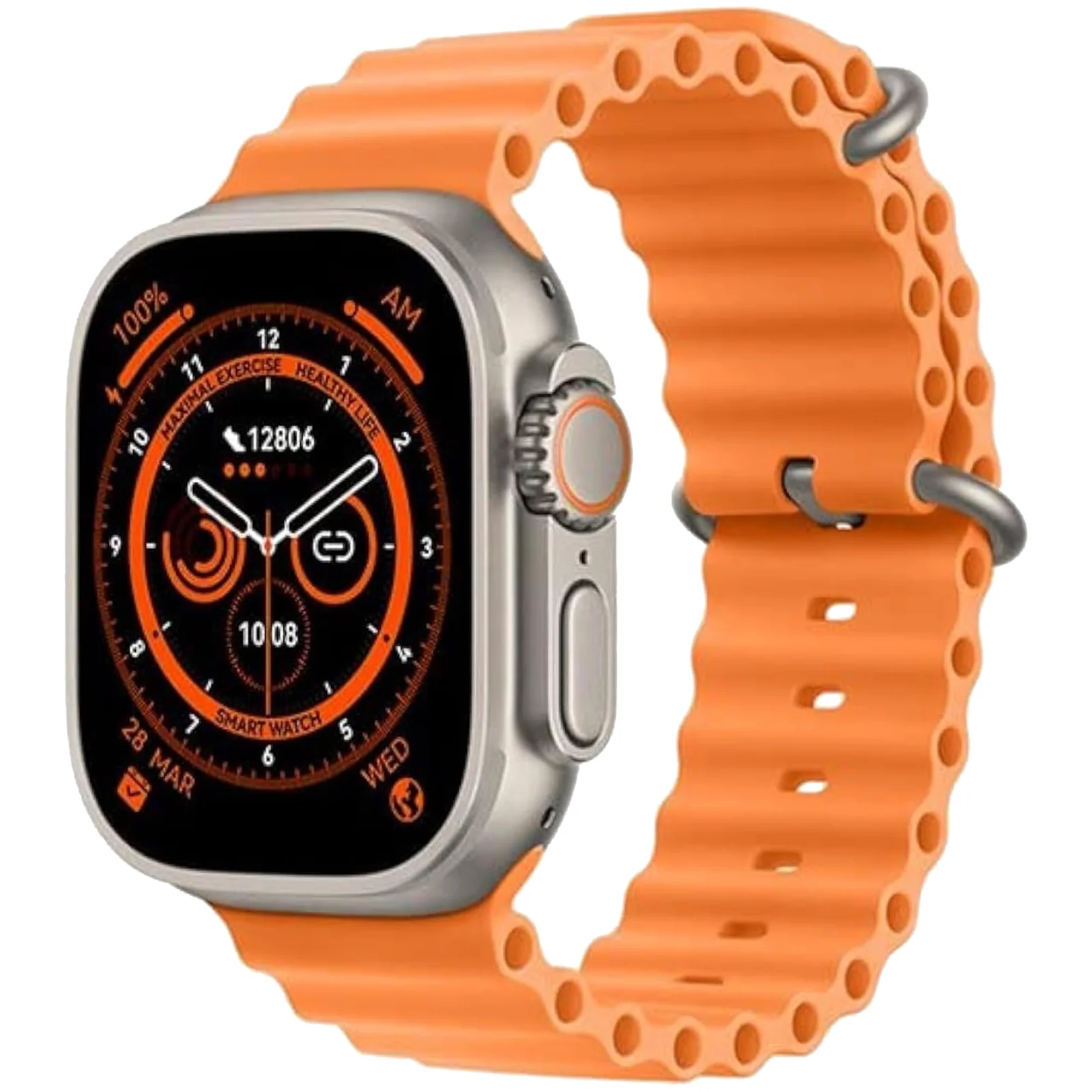 T800 UItra Smart Watch Series 8 NFC Smartwatch Men Women (Pack of 2)