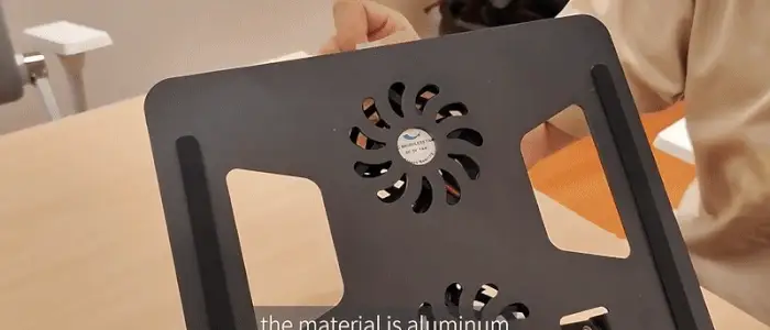 Laptop Stand with Dual Fan - AE Laptop image 6
